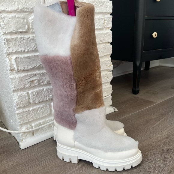 Free People Shoes - Free People Happy Thoughts Fur Boots